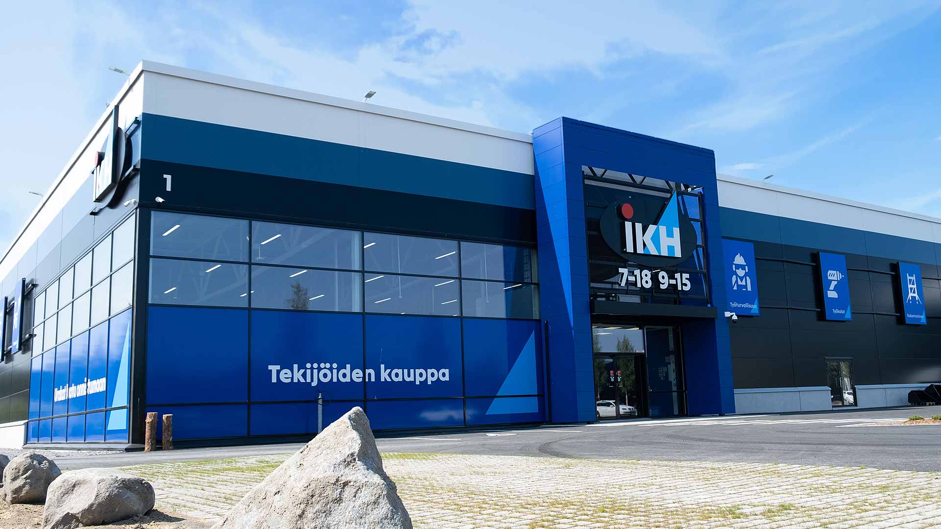 IKH-myymälä ulkoa